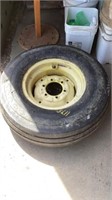 Implement tire and wheel , 11L-15FI