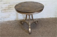 Painted Round Table
