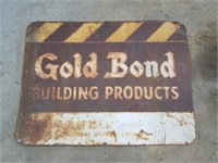 GoldBond metal sign
