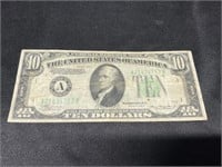 1934A $10 Bills #1 Boston