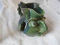 BO THOMPSON SOUTHERN POTTERY FACE PITCHER