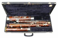 G.M. BUNDY BASSOON WOODWIND INSTRUMENT IN CASE