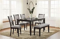 Ashley Langwest 6 Piece Dining Set