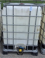 Plastic Tank in Cage