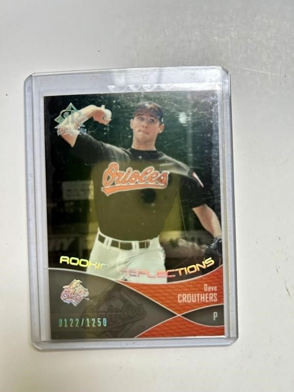 2004 Reflections Orioles Dave Crouthers RC /1250