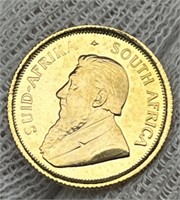 1980 1/10 Gold Krugerrand BU