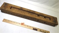 Antique Wood Cigar Mold Karl Hart Schwetzingen