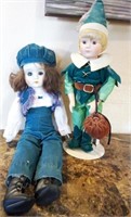 F - LOT OF 2 COLLECTIBLE DOLLS (K66)