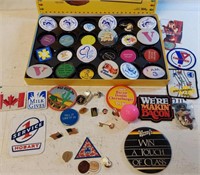 Pin, Badges+