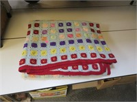 Vintage Knitted Bedspread (Full Size?)
