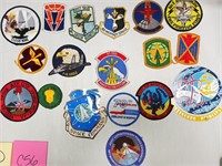 340 - VINTAGE MILITARY PATCHES (C56)