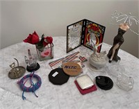 Coasters, vase, Jewelry holders