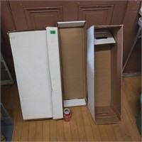 2 Large magazine storage boxes (27"Lx11"Hx8"W)