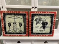 2- French Wine and Grapes Pictures