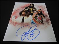Mick Foley WWE signed 11x14 Photo w/JSA Coa