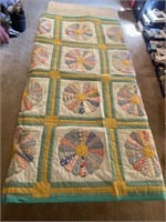 GORGEOUS HAND MADE QUILT