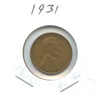 1931 Lincoln Wheat Cent