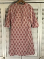 VINTAGE HANDMADE MOD DRESS