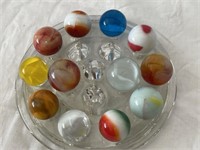 Lot of 12 Marbles