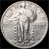 1926-S Standing Liberty Quarter NEARLY