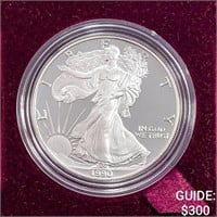 1990-S Silver Eagle