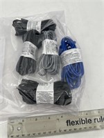 NEW Lot of 5- 10ft IPhone Chargers