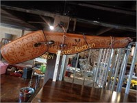 Tooled Leather Rifle Scabbard
