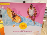 Ride on giant orange slice (2)