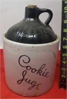 Monmouth Pottery Moonshine Jug Cookie Jar