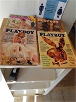 1976 PLAYBOY MAGAZINES