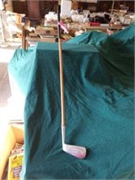 VINTAGE HICKORY SHAFT MASHIE GOLF CLUB