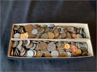 Over 9 Pounds of World Coins