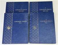 4 Lincoln Penny Book Sets.