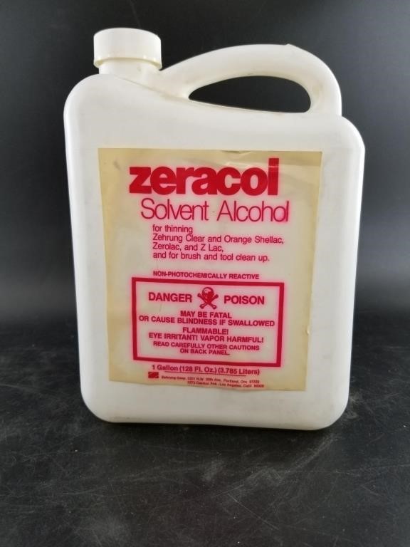 3/4 Gallon solvent alcohol  NO SHIPPING