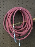 50 Foot Rubber Air Hose With Blower Nozzle