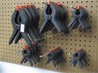 28 Assorted Spring Clamps