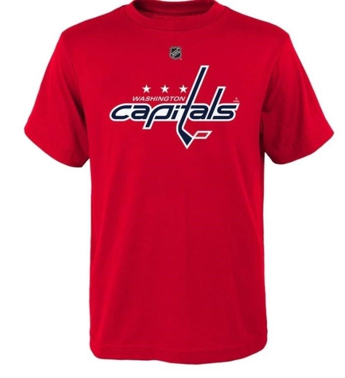 WASHINGTON CAPITALS KID'S  LOGO T SHIRT-XL