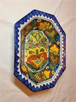Mexican pottery serving dish