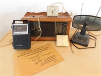 Electronics; TV Antenna; Radio; Clock