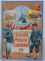 The Union Metallic Cartridge Co. Metal Sign