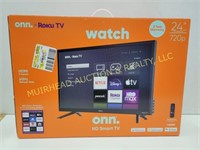 NEW ONN. ROKU 24" TV