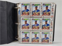 BINDER FULL OF MODERN BASEBALL CARDS