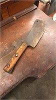 Very Old Butchers Knife