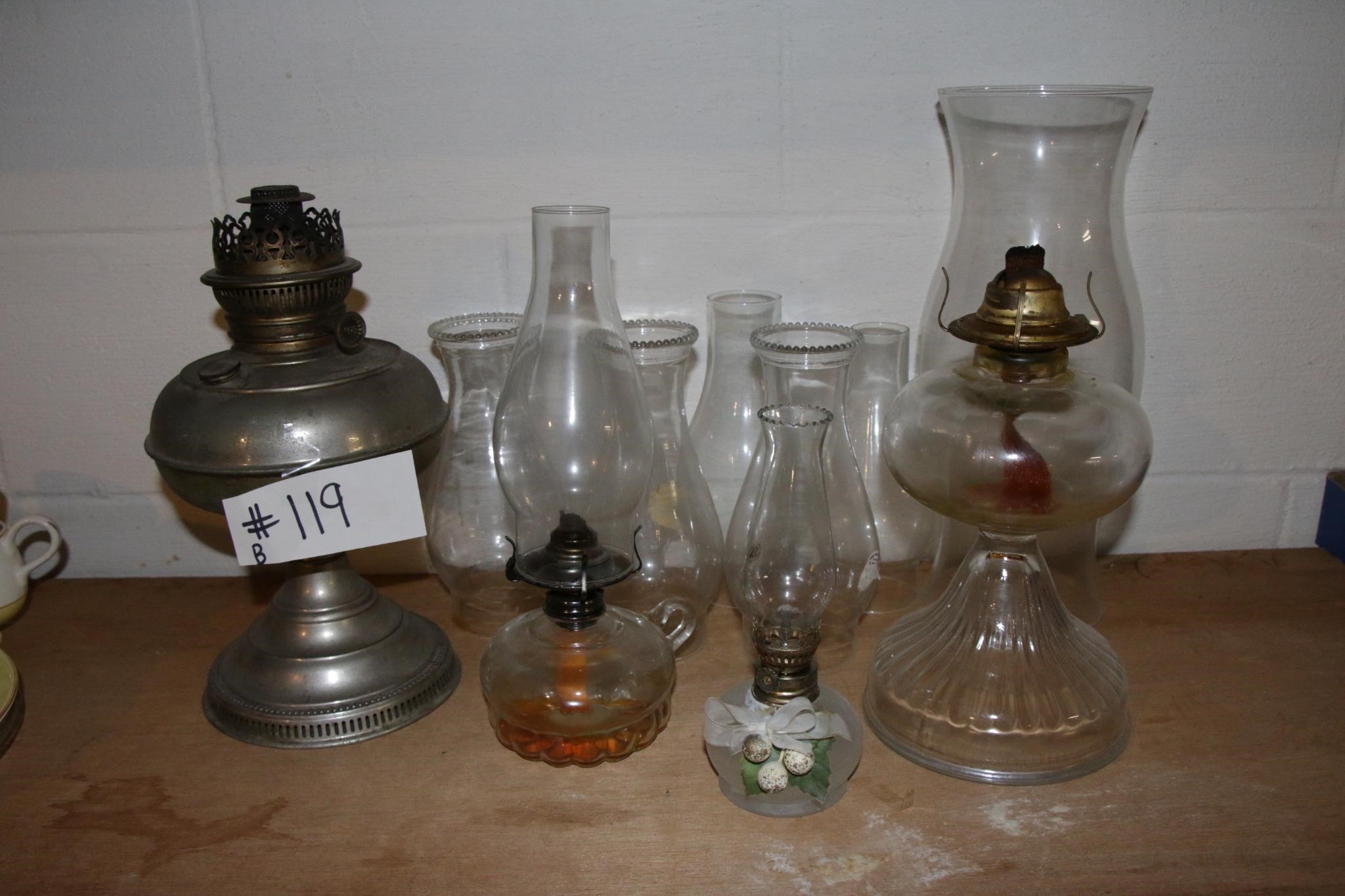 Oil lamps