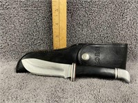 Vintage Buck Fixed Blade Knife w/ Sheath