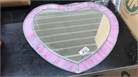 HEART SHAPED VANITY MIRROR