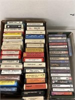 8 Tracks & Cassette Tapes Lot