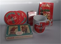 Coca-Cola Playing Cards, Mug, Coasters