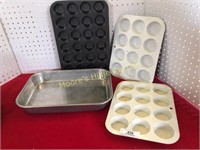 Cake Pan, Muffin Tins