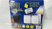 Prime wireless remote control outlets